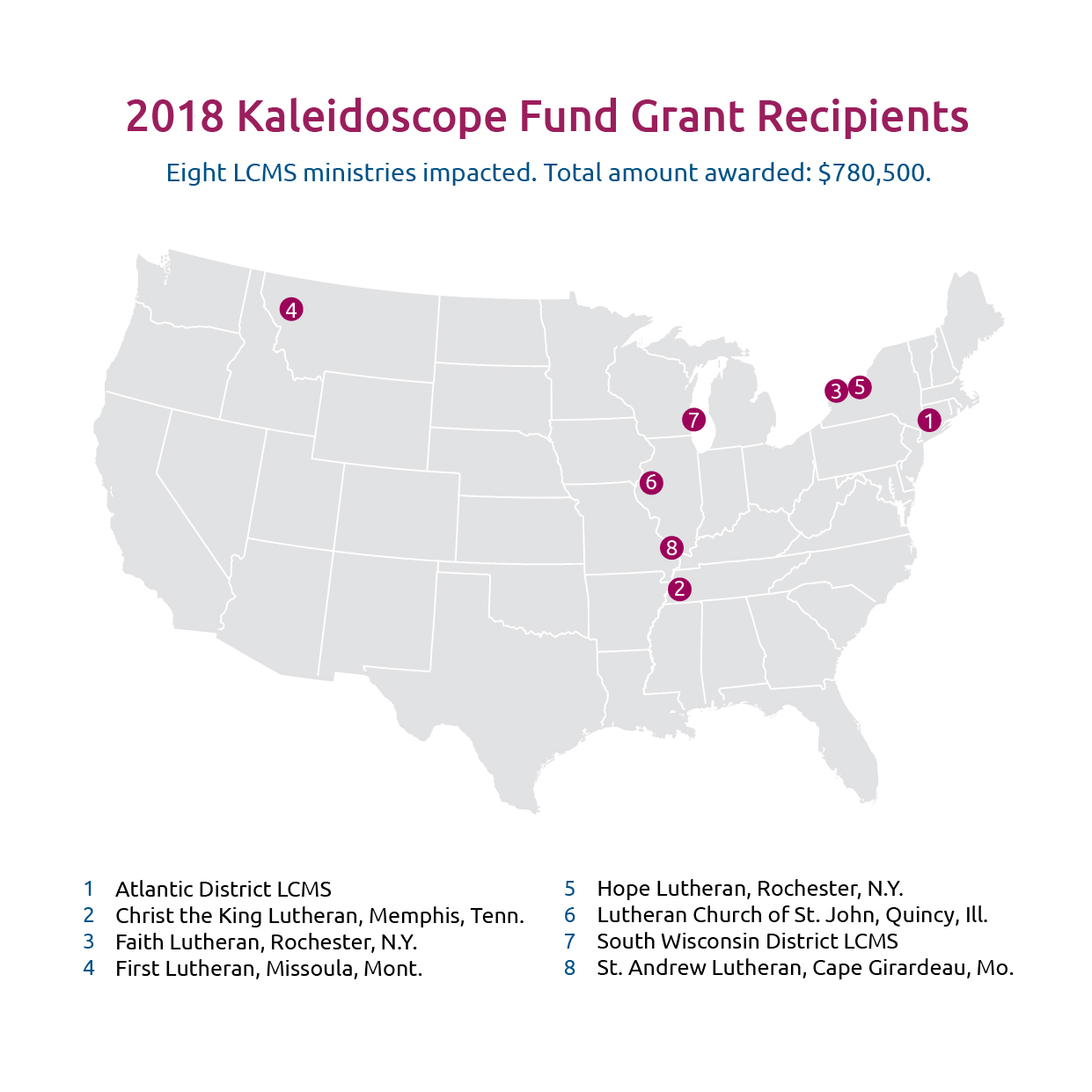 Lcef Announces The 2018 Kaleidoscope Fund Grant Recipients