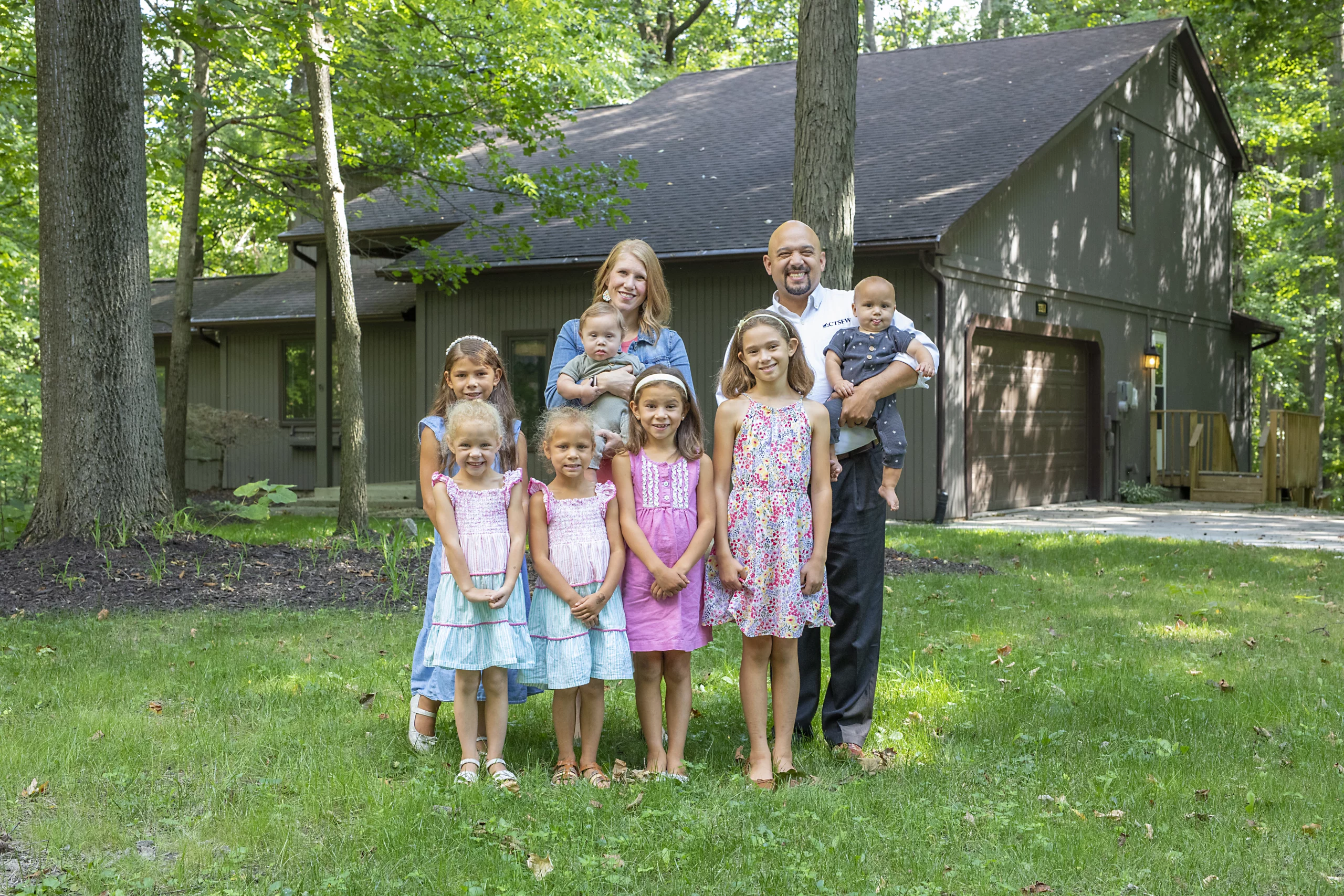 Reverend Matt Wietfield and family